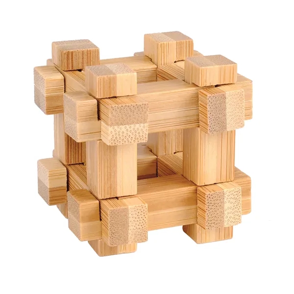 Bamboo Brainteaser Puzzle Set.... from ASI 46755 Cosmo Promos