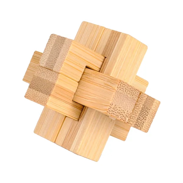 Bamboo Brainteaser Puzzle Set.... from ASI 46755 Cosmo Promos