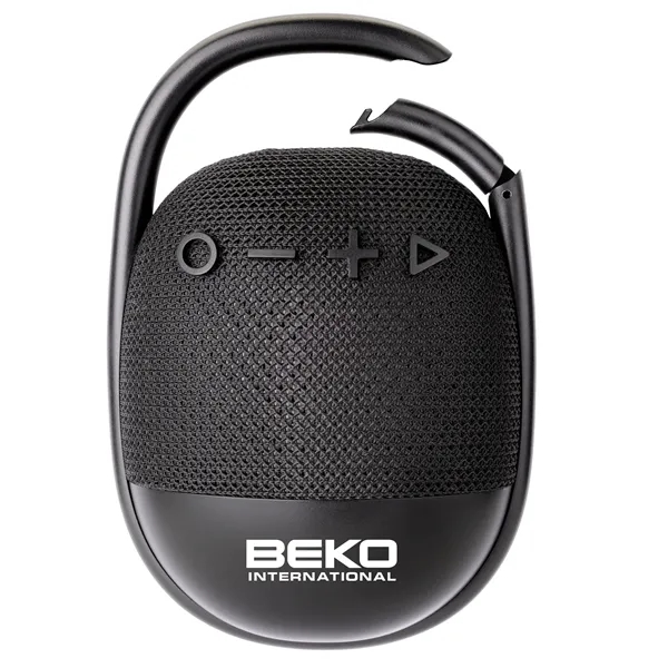 Waterproof Bluetooth Speaker w/ Carabiner Clip.... from ASI 46755 Cosmo Promos