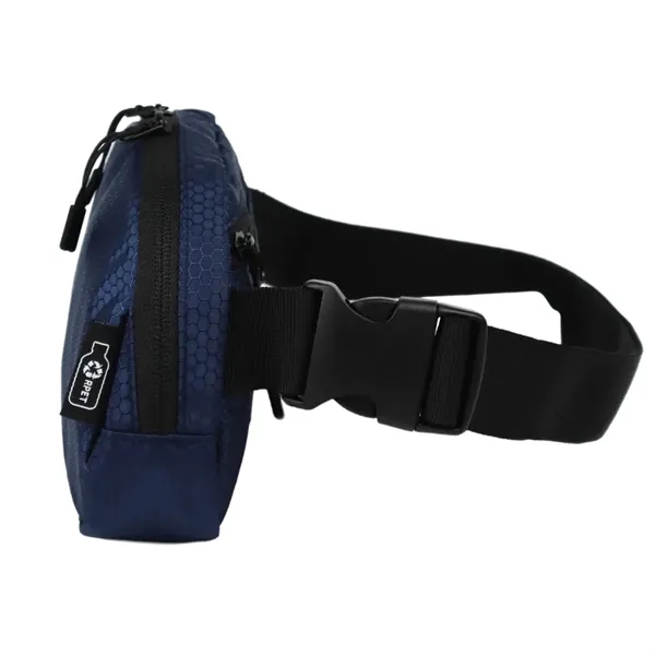 Crossbody sling pack made of honeycomb recycled PET with an adjustable... from ASI 57655 STOPNGO Line