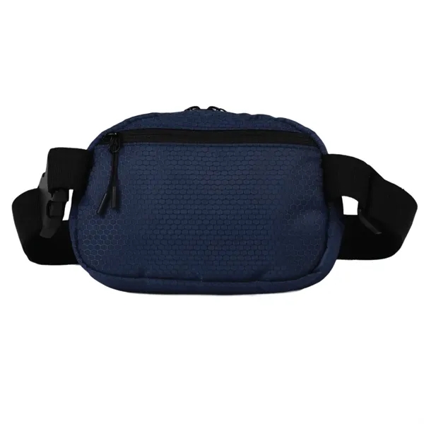 Crossbody sling pack made of honeycomb recycled PET with an adjustable... from ASI 57655 STOPNGO Line