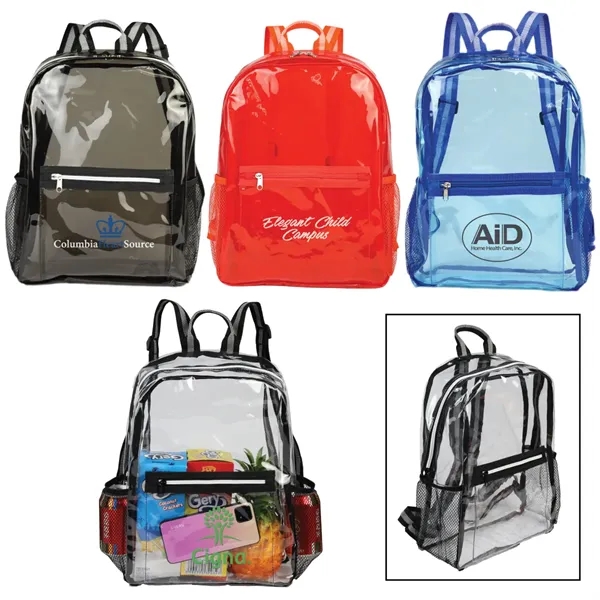 Clear TPU festival friendly backpack... from ASI 57655 STOPNGO Line
