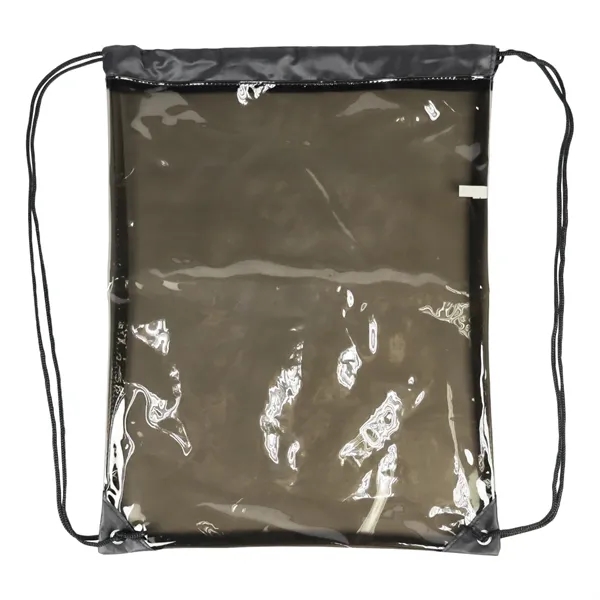 Clear TPU Festival Concert drawstring bag with straps... from ASI 57655 STOPNGO Line