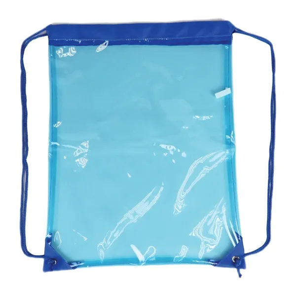 Clear TPU Festival Concert drawstring bag with straps... from ASI 57655 STOPNGO Line