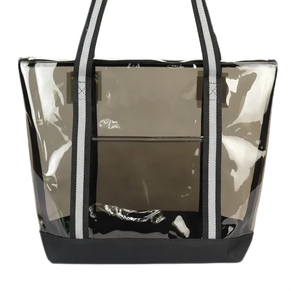 Clear Jumbo TPU Tote Bag For Picnic and Outdoor Events... from ASI 57655 STOPNGO Line