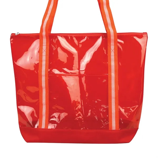Clear Jumbo TPU Tote Bag For Picnic and Outdoor Events... from ASI 57655 STOPNGO Line