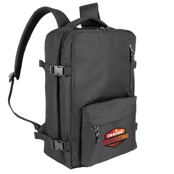 Emirate RPET Overnighter Backpack. Fits laptops up to 17.3".... from ASI 46755 Cosmo Promos
