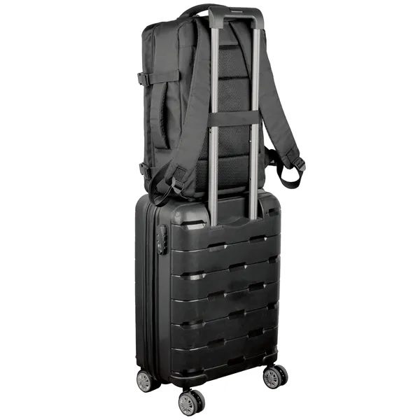 Emirate RPET Overnighter Backpack. Fits laptops up to 17.3".... from ASI 46755 Cosmo Promos