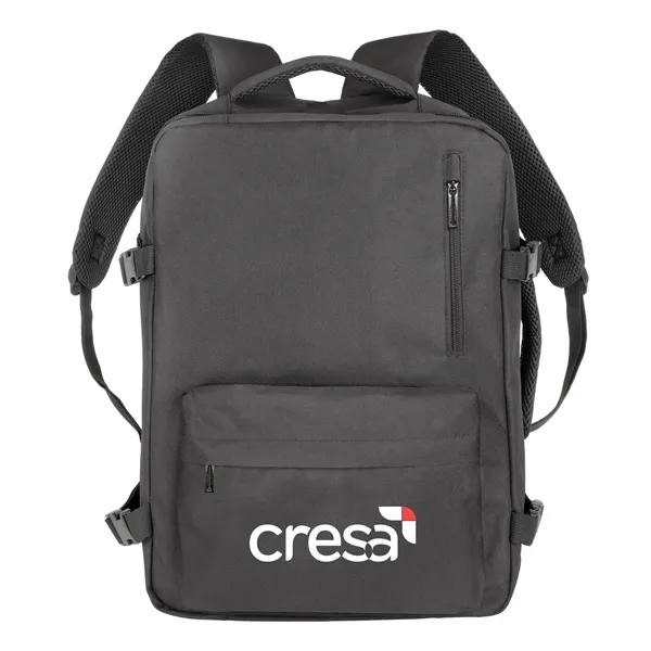 Emirate RPET Overnighter Backpack. Fits laptops up to 17.3".... from ASI 46755 Cosmo Promos