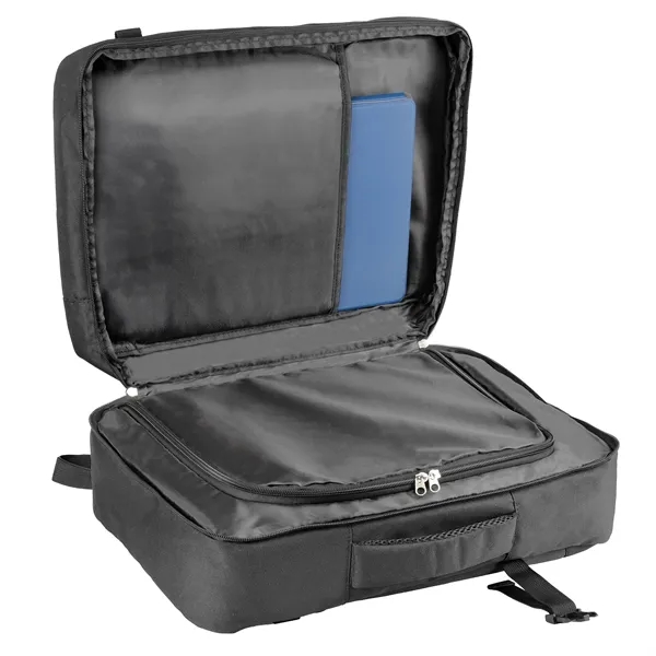 Emirate RPET Overnighter Backpack. Fits laptops up to 17.3".... from ASI 46755 Cosmo Promos