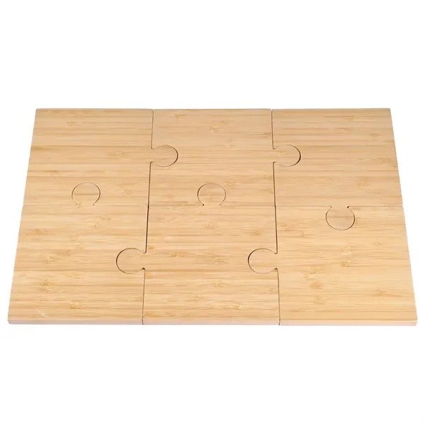 Bamboo Appetizer Plates/ Charcuterie Board Set.... from ASI 46755 Cosmo Promos