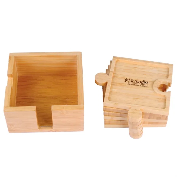 Bamboo Appetizer Plates/ Charcuterie Board Set.... from ASI 46755 Cosmo Promos