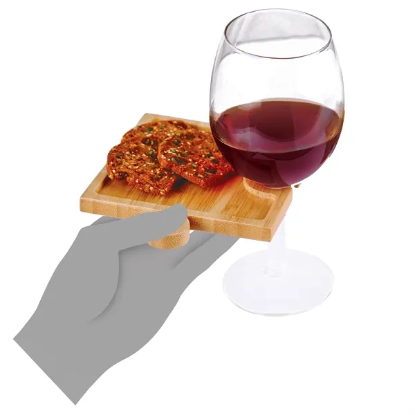 Bamboo Appetizer Plates/ Charcuterie Board Set.... from ASI 46755 Cosmo Promos