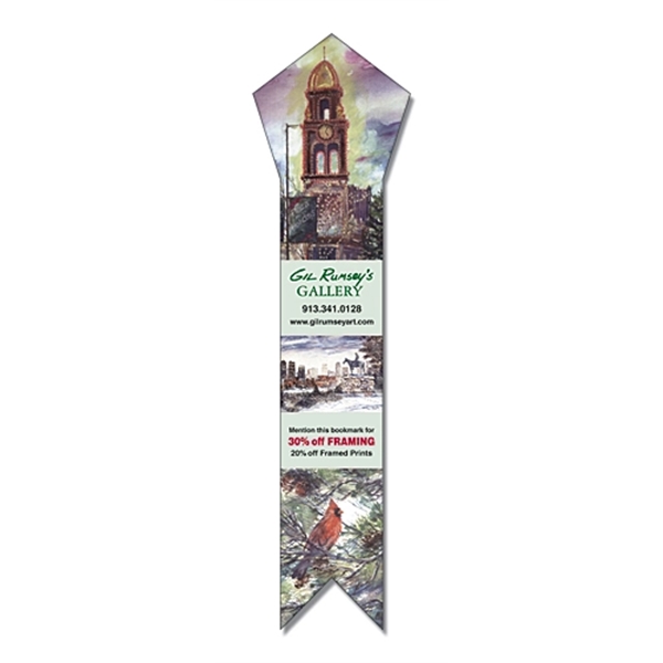 Bookmark - 2.25x8.5 Laminated Pentagon Shape - 14 pt.... from ASI 91760 Tradenet Publishing / TradeNet Line
