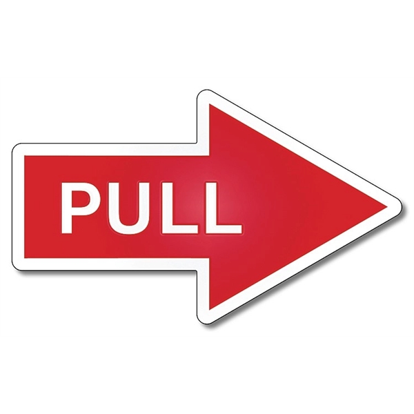 Magnet - Arrow Shape - Right (4x2.4) - 25 mil.... from ASI 91760 Tradenet Publishing / TradeNet Line