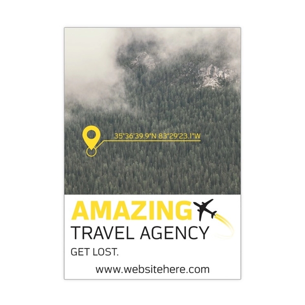 Magnet - 3.5x5 Square Corners - 25 Mil.... from ASI 91760 Tradenet Publishing / TradeNet Line