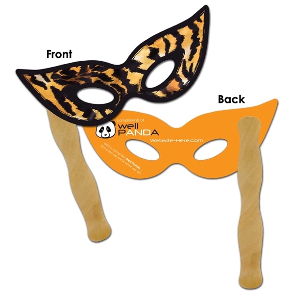 Party Mask (Pointed) - Laminated - 3.7x9.4 - 14 pt.... from ASI 91760 Tradenet Publishing / TradeNet Line