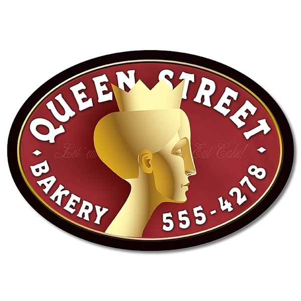 Magnet - Oval Shape (5x3.5) - 20 mil.... from ASI 91760 Tradenet Publishing / TradeNet Line