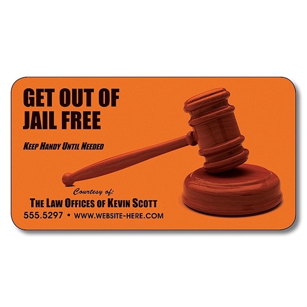 Custom Size / Shape - Laminated Card (10 Up) - 14... from ASI 91760 Tradenet Publishing / TradeNet Line