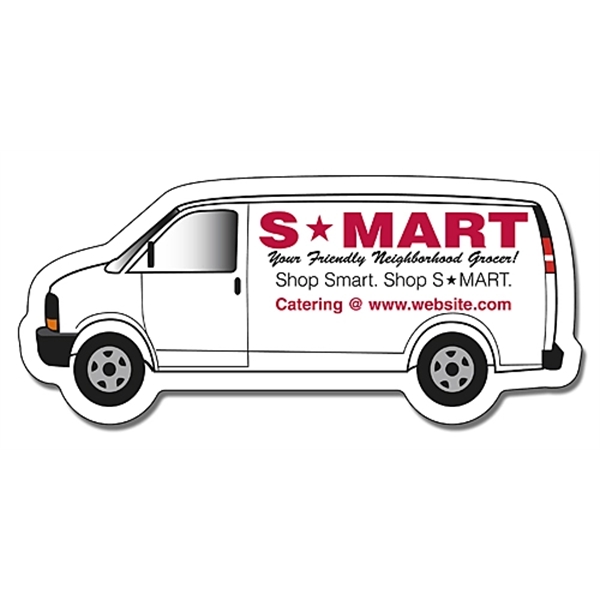 Magnet - Van Shape (3.75x1.625) - 25 Mil... from ASI 91760 Tradenet Publishing / TradeNet Line