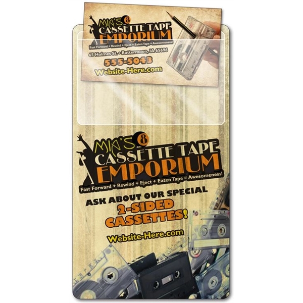 Pouch Magnet - 4x7 Round Corners with Pouch - 25 mil.... from ASI 91760 Tradenet Publishing / TradeNet Line