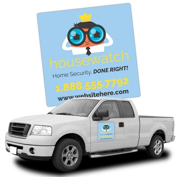 Magnetic Car/Truck/Auto/Vehicle Signs - 24x24 Round Corners... from ASI 91760 Tradenet Publishing / TradeNet Line