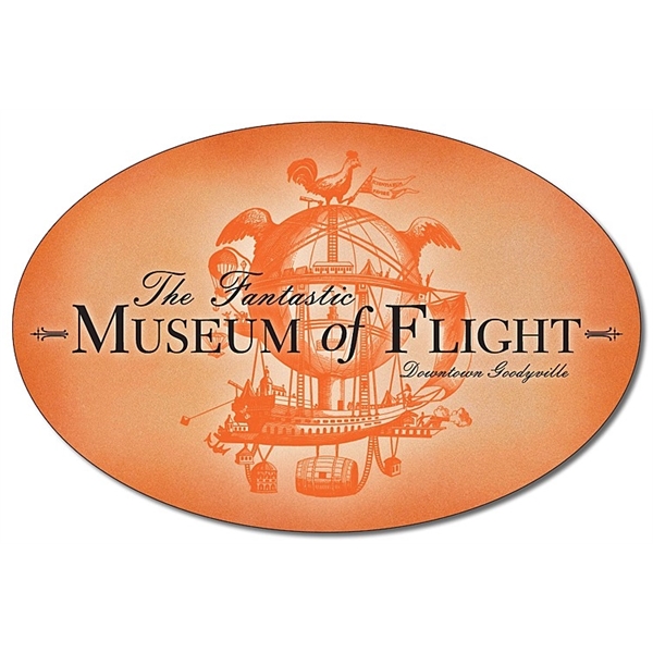 Magnet - Oval Shape (6.5x4.25) - 20 Mil.... from ASI 91760 Tradenet Publishing / TradeNet Line