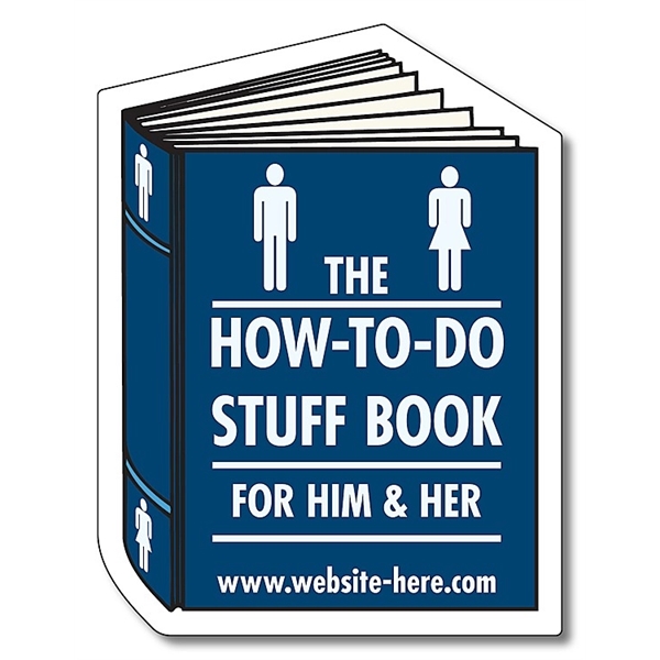 Magnet - Book Shape (2.375x3.125) - 25 mil.... from ASI 91760 Tradenet Publishing / TradeNet Line