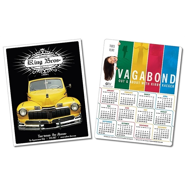 Tarjeta laminada - calendario 8.5x11, horario o carta... from ASI 91760 Tradenet Publishing / TradeNet Line