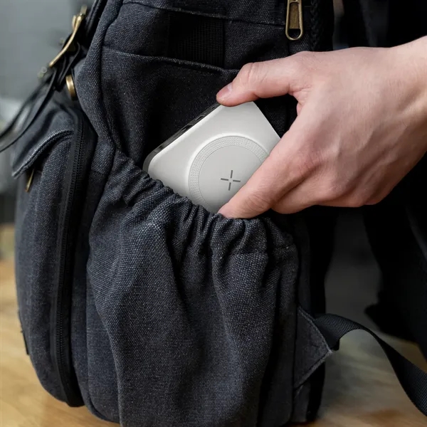 5-in-1 Wireless Power Bank Wall Charger.... from ASI 46755 Cosmo Promos