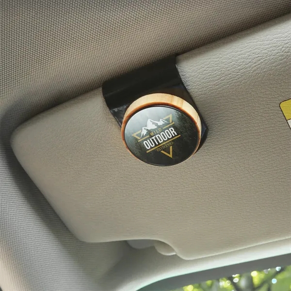 Fresh Cut Visor Air Freshener is eco firendly with full-color branding... from ASI 61966 HPG / HandStands