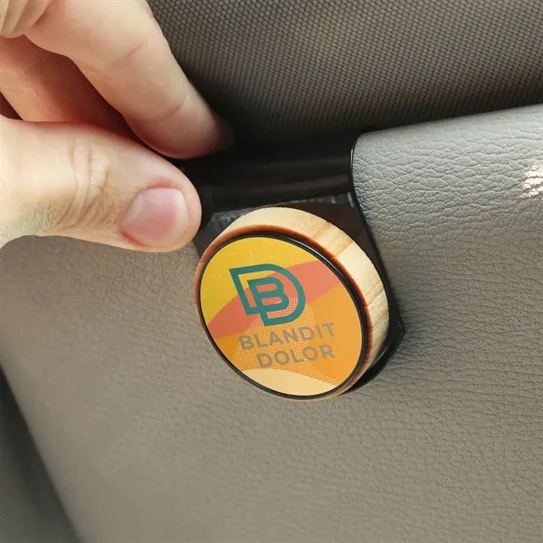 Fresh Cut Visor Air Freshener is eco firendly with full-color branding... from ASI 61966 HPG / HandStands