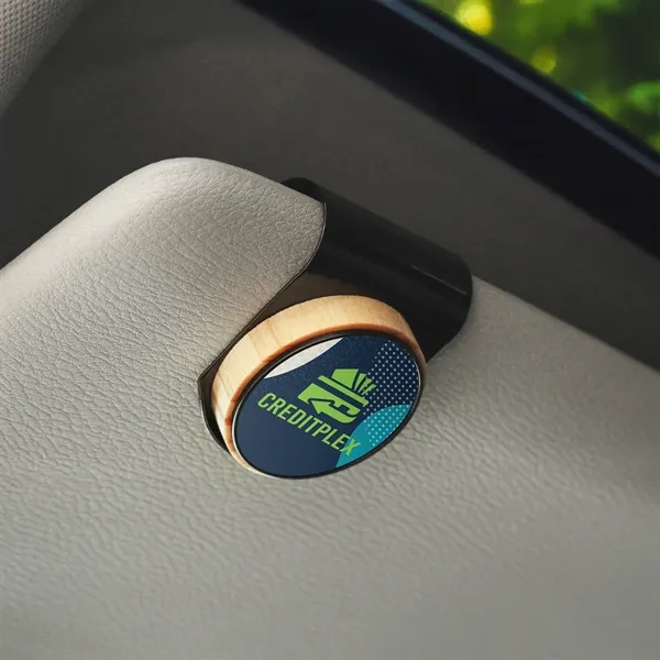 Fresh Cut Visor Air Freshener is eco firendly with full-color branding... from ASI 61966 HPG / HandStands