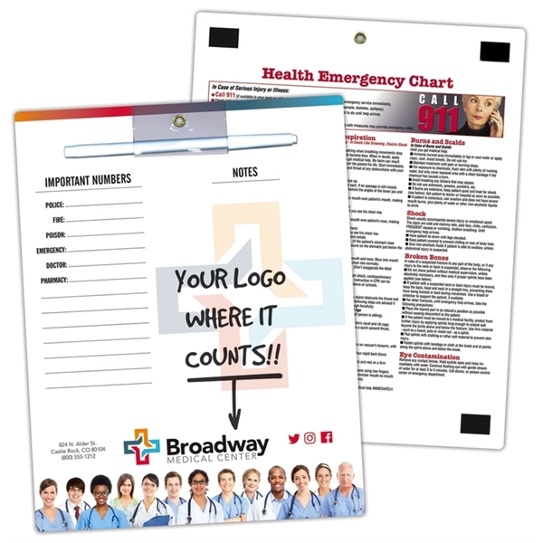 Memo Board - 8.5x11 Laminated - 14 pt.... from ASI 91760 Tradenet Publishing / TradeNet Line