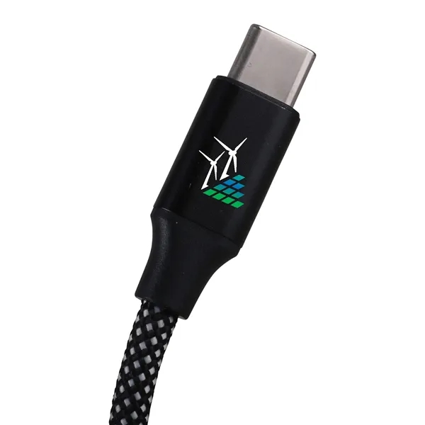Magnetic charging cable that coils up for tangle-free storage and full-color... from ASI 61966 HPG / HandStands