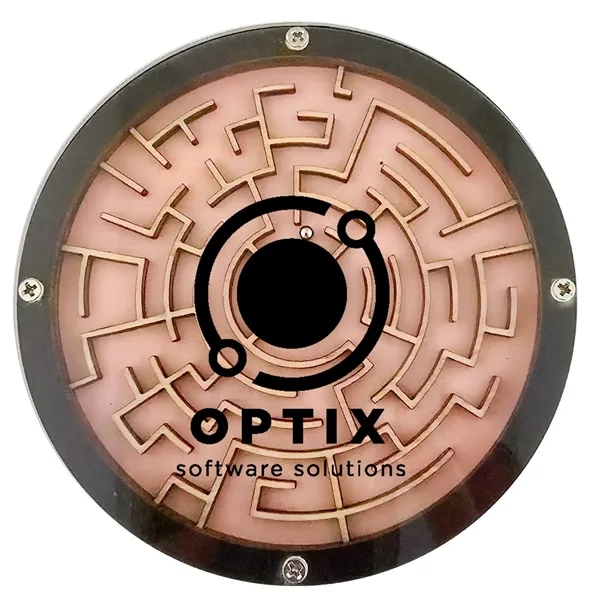 2-in-1 Labyrinth Layered Wood Coaster features an interactive maze you can... from ASI 61966 HPG / BCG Creations