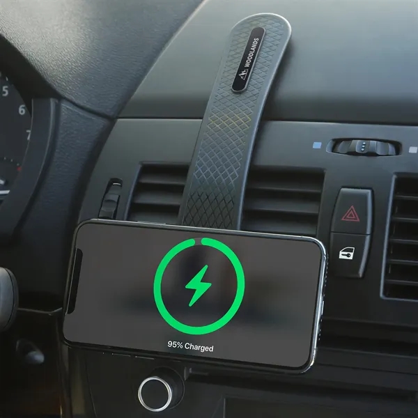 15W magnetic wireless charger with flexible mounting arm that adapts to... from ASI 61966 HPG / HandStands HPG Gold