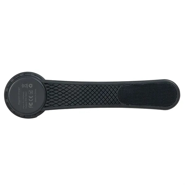 15W magnetic wireless charger with flexible mounting arm that adapts to... from ASI 61966 HPG / HandStands HPG Gold