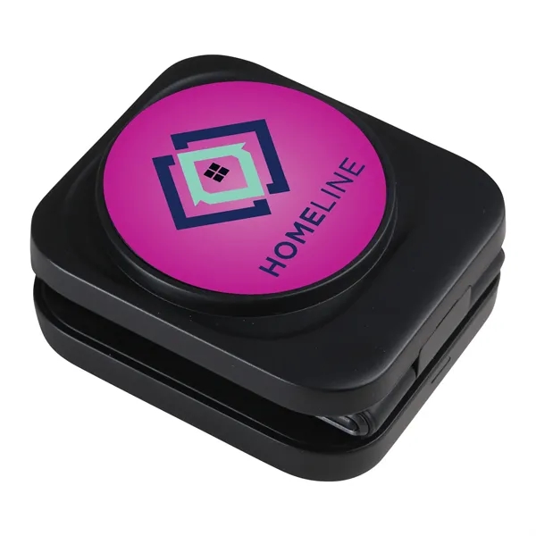 Three-in-one folding charging station powers phone, watch, and earbuds simultaneously with... from ASI 61966 HPG / HandStands HPG Gold