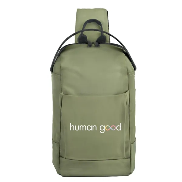 Crossbody Sling Bag. Premium padded, adjustable crossbody strap for max comfort.... from ASI 46755 Cosmo Promos