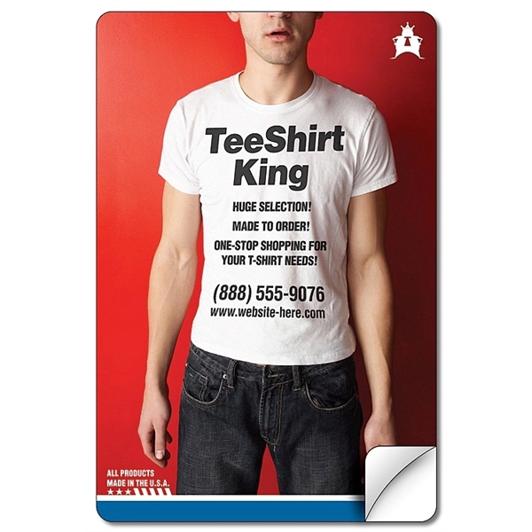 Sticker / Decal - UV-Coated Vinyl - 4x6 Rectangle Shape... from ASI 91760 Tradenet Publishing / TradeNet Line