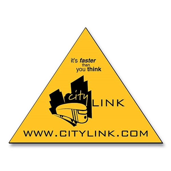 Magnet - Triangle Shape (3x2.25) - 20 Mil.... from ASI 91760 Tradenet Publishing / TradeNet Line