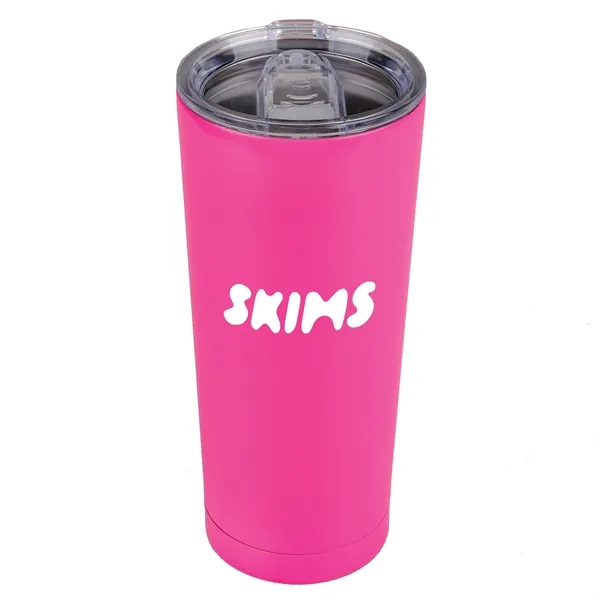 40 oz Double-Wall Stainless Travel Mug w/Straw.... from ASI 46755 Cosmo Promos