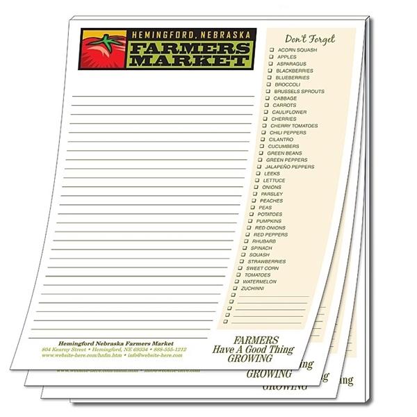 Sticky Notes 8.5 x 11 Adhesive Note Pad (50 Sheets).... from ASI 91760 Tradenet Publishing / TradeNet Line