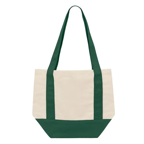 13"W x 11.5"H x 6"G 10 oz. cotton canvas boat tote... from ASI 37980 Bagworld