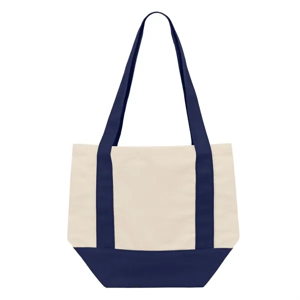 13"W x 11.5"H x 6"G 10 oz. cotton canvas boat tote... from ASI 37980 Bagworld