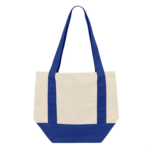 13"W x 11.5"H x 6"G 10 oz. cotton canvas boat tote... from ASI 37980 Bagworld