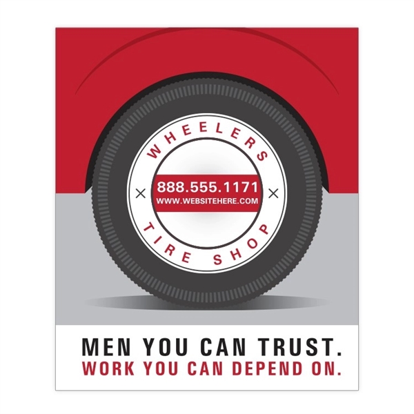 Magnet - 2.5x3 Square Corners - 20 Mil... from ASI 91760 Tradenet Publishing / TradeNet Line