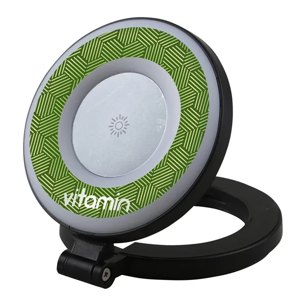 Magnetic selfie light with touch controls for bright, warm, and cool... from ASI 61966 HPG / HandStands