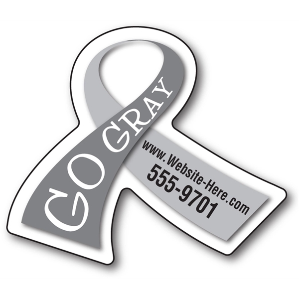 Awareness Magnet - Ribbon Shape (2.6875x2.25) - 25 Mil.... from ASI 91760 Tradenet Publishing / TradeNet Line